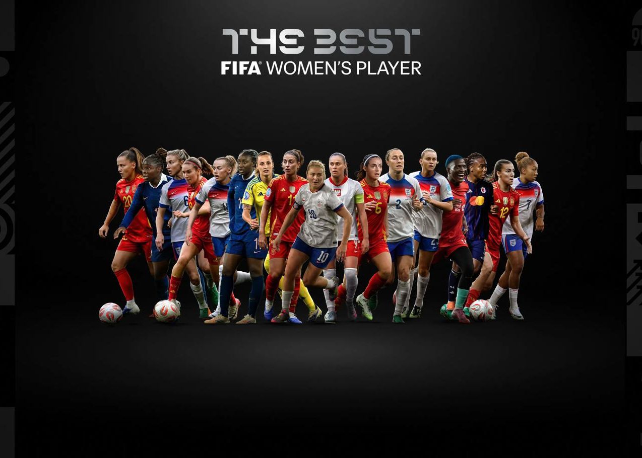 ผู้เข้าชิงนักฟุตบอลหญิงยอดเยี่ยมแห่งปีของ FIFA: บองมาร์ตีเป็นผู้นำ, เคลลี่ และรุสโซด้วย